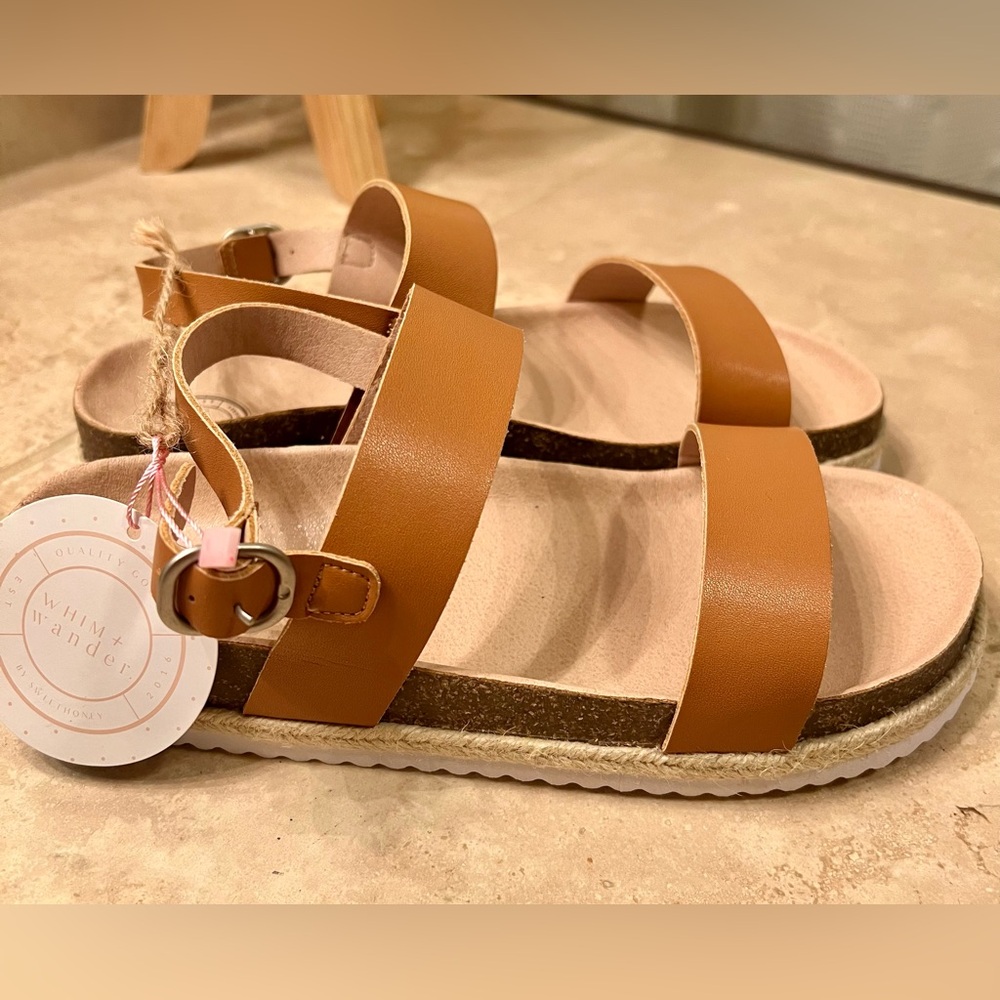 Whim + Wander by Sweethoney Women’s Tan Sandals